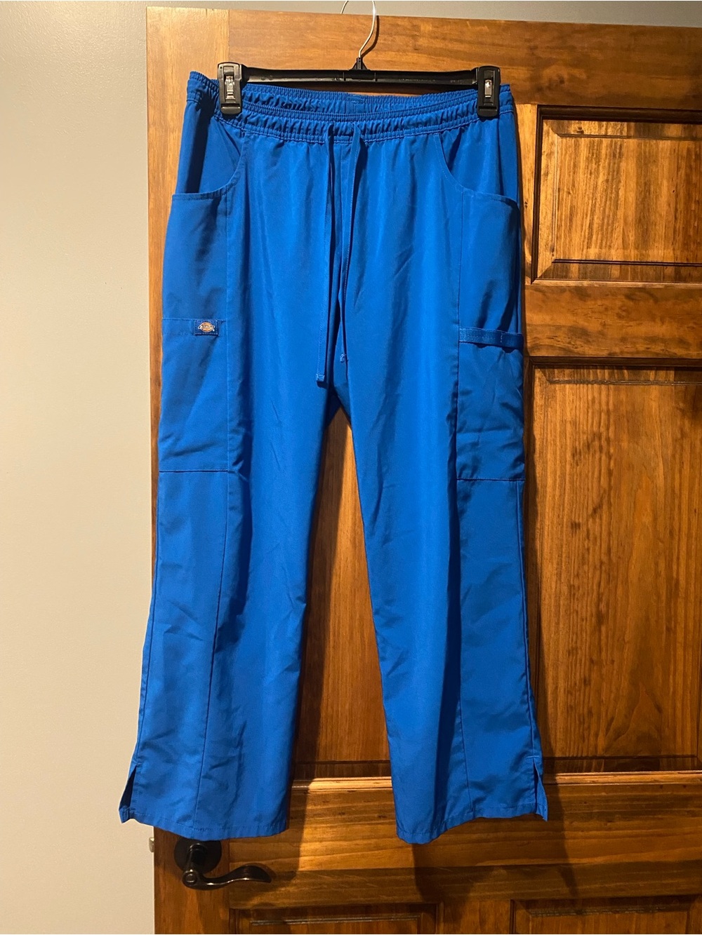 Dickies Royal Blue womens drawstring scrub pants